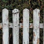 Replace the old rotting wood fence