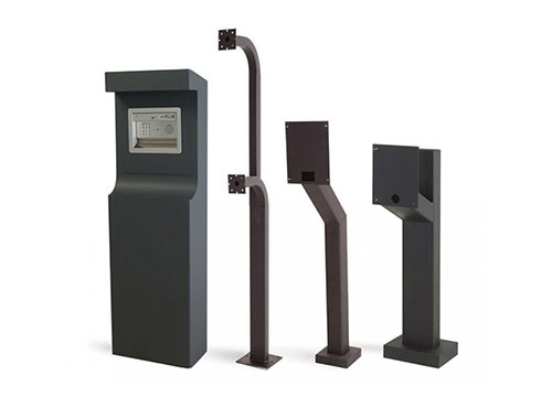 fencing products for gate openers - Key Post Dual Gooseneck 1200-049