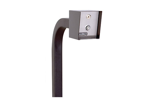 fencing products for gate openers - Key Post Gooseneck 44” 1200-045