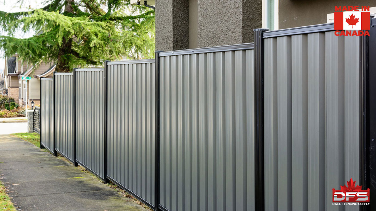 Vinyl Fence Canada 30 Pvc, Corrugated Metal Fence Panels Canada