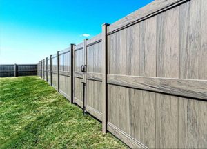 fencing saskatoon - privacy vinyl fence